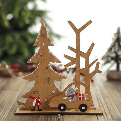 

Tailored Christmas DIY Wooden Ornaments Childrens Educational Toys Unique Party Supplies