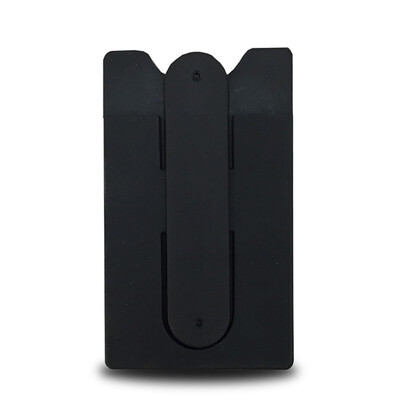

Mobile phone card cover silicone bracket card bag