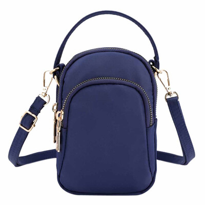 

Tailored Womens Shoulder Messenger Bag Lightweight Nylon Bag Mobile Phone Headset Bag