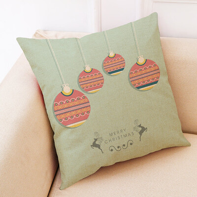 

Tailored Christmas Home Decor Cushion Cover Graffi Style Throw Pillowcase Pillow Covers