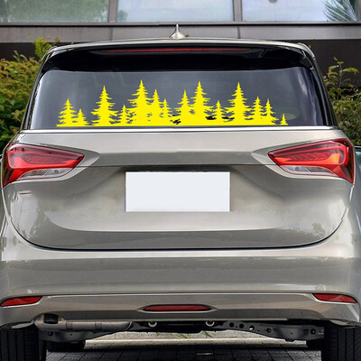 

Auto Body Waist Line Door Window Sticker Forest Graphics Decal Decor 10020cm