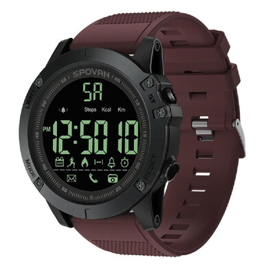 

Outdoor Digital Smart Sport Watch for Men with Pedometer Wrist Watch for iOS&Android 50M Waterproof