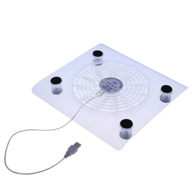 

New USB Cooling Big Fan LED Light Cooler Pad For Laptop PC NotebookRandom