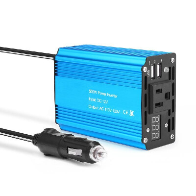 

Car Power Inverter Solar Power Inverter 500W DC 12V to AC 110V Modified Sine Wave Converter with Dual USB Interface