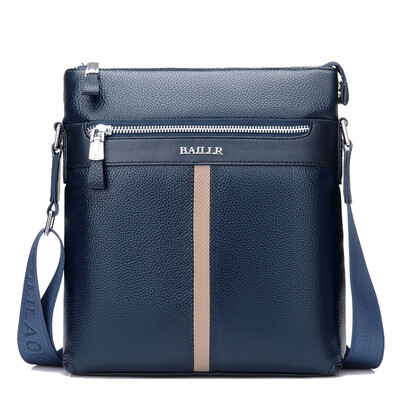 

High Quality Men\S Messenger Bags Genuine Leather Man Crossbody Shoulder Bag