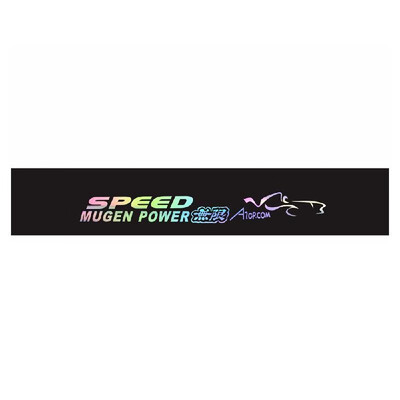 

Car Sticker Speed Mugen Power Colorful Sticker Car Front File Rear Windshield Stickers Creative Stickers Vehicle Body Stickers Dec