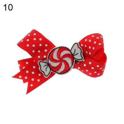 

Baby Girl Christmas Tree Snowman Penguin Hairpin Duckbill Bowknot Hair Clips
