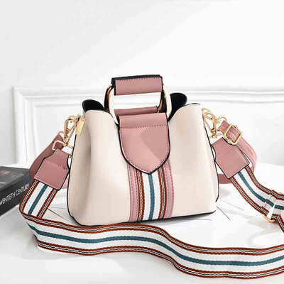 

Womens Large-capacity Bag Summer Korean Version Fashion Baitao Broadband Slant Bag Womens One-shoulder Bag