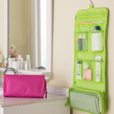 

Toiletry bag Man Woman Travel Camping Hygiene Personal Hang up Easy Bath