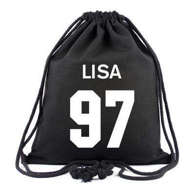 

KPOP BLACKPINK Drawstring Backpack Boys&Girls Students Multifunction School Bag Star Surrounding School Bag Hot Gifts for Fans