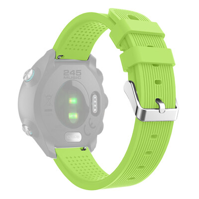 

〖Follure〗For Garmin Forerunner 245245M Smart Watch Silicone Watch Wrist Band Strap 20mm
