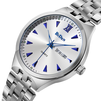 

Men Watches Business Waterproof Quartz Watches Men\ Stainless Steel Band Auto Date Wristwatches