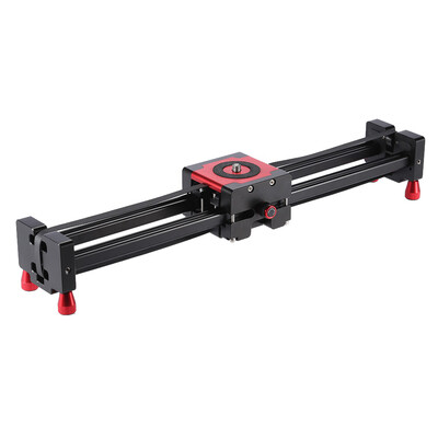 

S760 Portable Retractable Track Dolly Slider 50cm Rail Shooting Video Stabilizer 85cm Max Sliding Distance with 14"&38" Scre