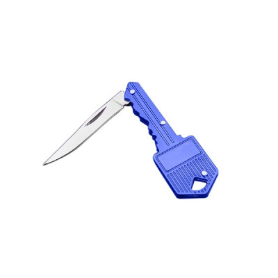 

Outdoor Multi-function Keychain Camping Key Ring With Folding Mini Cutter Hunting Survival Tactical Pocket Knives Red