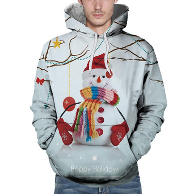 

Toponeto Mens Casual Dizzy Stripe Lover 3D Print Party Long Sleeve Hoodie Top Blouse