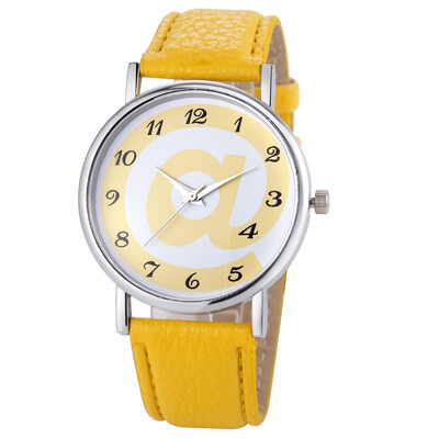 

Cute style Roman Numeral Letter A Pattern Creative Simple Ladies Watch Wristwatch Horloge Dames High Quality Minimalism Clock
