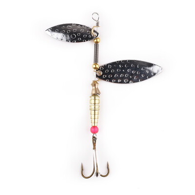 

VISSEN 2pcslot 10cm10g Rotating Sequins Fish Metal Spinners Bait Noise Fishing Lure Outdoor Fishing Gear Trolling Wobblers