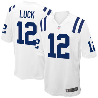 

Mens Football Jersey Indianapolis Colts Andrew Luck White Game Jersey