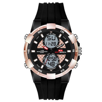 

KAT-WACH Mens Sports Watch Causal Military Wristwatch With LED Backlight 30m Water Resistance
