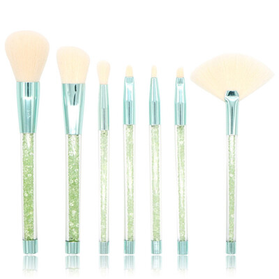 

〖Follure〗7 Pcs Diamonds Makeup Brush Set Eye Shadow Brush Cosmetics Blending Brush Tool
