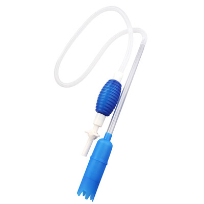 

Cleaner Fish Tank Gravel Sand Cleaner Manual Squeeze Pump Filter with Water Flow Controller