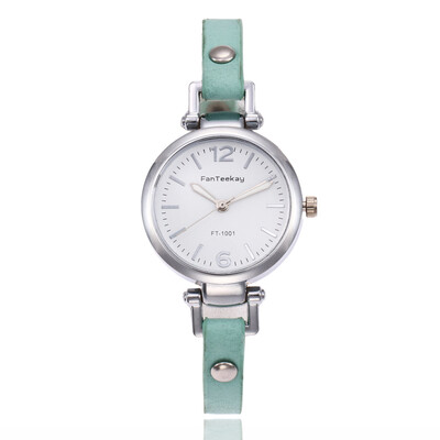

New hot fashion womens thin belt watch simple