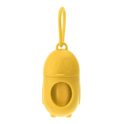 

Penguin Pill Shape Pet Dog Poop Bag Dispenser Carrier Waste Garbage Bag Set