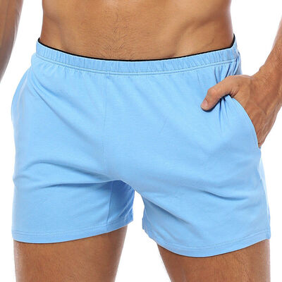 

Fashion Breathable Men Shorts Cotton Gym Sports Running Sleep Casual Short Pants