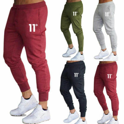 

Mens Slim Fit Tracksuit Bottoms Skinny Jogging Joggers Sweat Pants Trousers