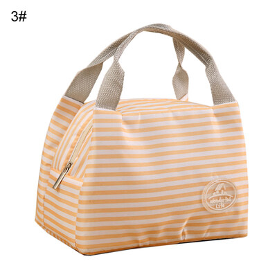 

Portable Handheld Cool Thermal Insulated Lunch Bento Bag Outdoor Storage Handbag