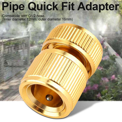 

Greensen Alloy Garden Pipe Quick Fit Adapter Water Hose Tap Connector Fitting Switch Nozzle