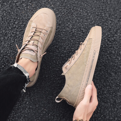 

mens mens summer tide full-time canvas skate shoes casual autumn cloth shoes Korean-style same-style fashionable shoes