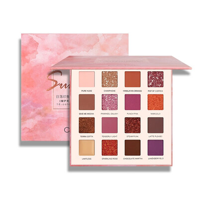 

16 Color Eyeshadow Make up Palette Shimmer Matte Pigments Eye Shadow Powder Cosmetics