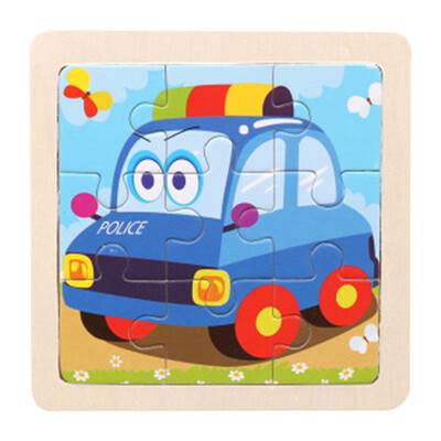 

Gotoamei Wooden Animal Puzzle Educational Developmental Baby Kids Training Toy