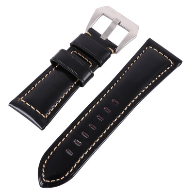 

Genuine Leather Watchbands Men Women Watch Band Strap For Panerai Belt Stainless Steel Buckle