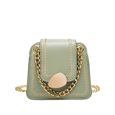 

Ins super fire fashion Korean bag trend wild rhombic handbags chic chain shoulder Messenger bag