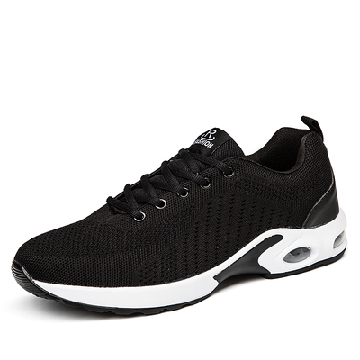 

Breathable mens shoes summer lace fly woven face youth air cushion shoes high school students junior high school students sports basketball shoes