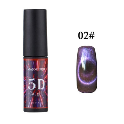 

5ml 5D -agnetic Cat Eye UV Gel Nail Polish Starry Sky Effect Suck Out Nail Art Varnish