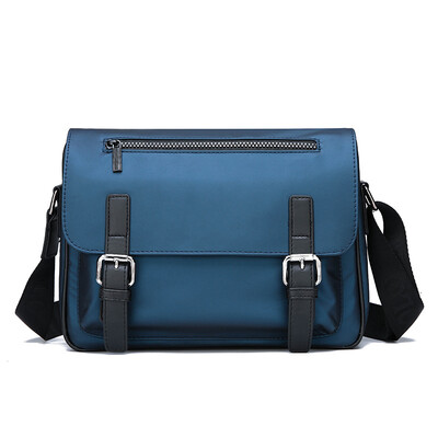 

New mens shoulder bag waterproof Korean nylon casual cross bag
