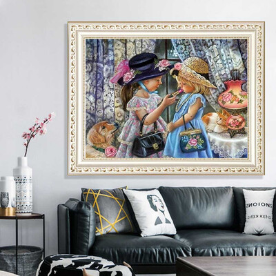 

Gobestart 5D Full Square Dirll Embroidery Paintings Rhinestone Pasted DIY Diamond Painting