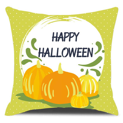 

〖Follure〗Halloween Pumpkin Pillow Cover Pillowcases Decorative Sofa Cushion Cover