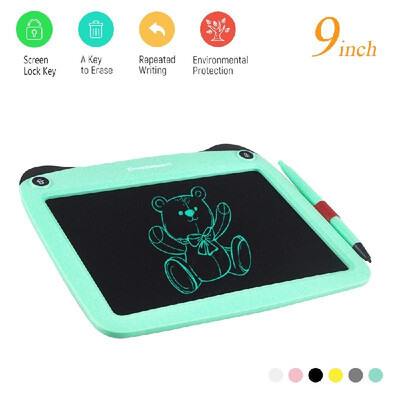 

Enotepad 9 Inch LCD Writing Tablet Untra-thin Electronic Graphics Drawing Board Cute Handwriting Pad with Stylus Erase Lock Button