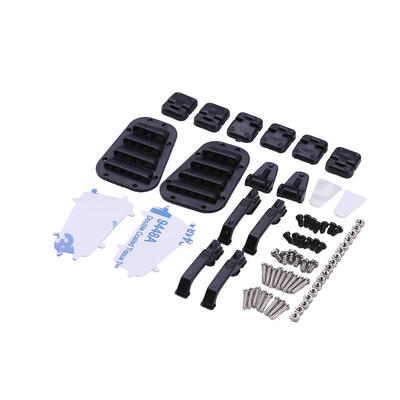 

1Set Plastic Car Door Hinges Handles Air Inlet Fence for 110 RC Crawler