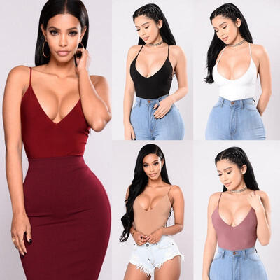 

Women Casual Tank Tops Vest Blouse Sleeveless Crop Top Shirt Cami