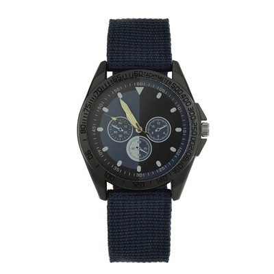 

〖Follure〗New Men Watch Retro Design Nylon Band Analog Alloy Quartz Wrist Watch