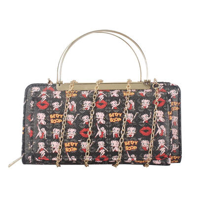 

Novelty Summer Shoulder Handbag PU Leather Print Women Top-handle Bag Totes