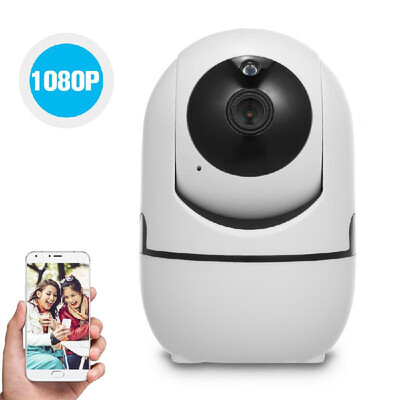 

Home Security 1080P WiFi Camera Wireless IP Camera Baby Monitor with Motion Detection Tracking Voice Alarm 2-way Audio Night Visio