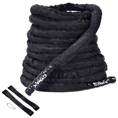 

15" Battle Ropes 304050ft Length Poly Dacron Rope-50Ft 15" Diam