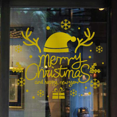 

〖Follure〗Merry Christmas Background Wall Decoration Removable Wall Stickers