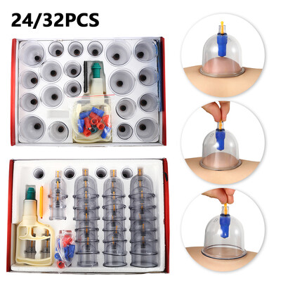

Professional 2432pcs Set U-shape Cups Chinese Vacuum Cupping Set